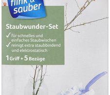 flink & sauber Staubfangtücher Mikrofaser