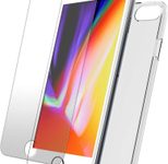 BigBen Handy-Cover Tasche + Glas für iPhone 7/8 transparent