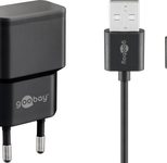 goobay Ladekabel mit Adapter 12 Watt