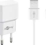 goobay Ladekabel mit Adapter 1,0 m, 12 Watt