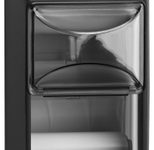 KATRIN Toilettenpapierspender 2 Rollen schwarz