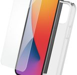 BigBen Handy-Cover Tasche+Glas für iPhone 14 transparent