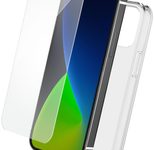 BigBen Handy-Cover Tasche+Glas für iPhone 14 Plus transparent