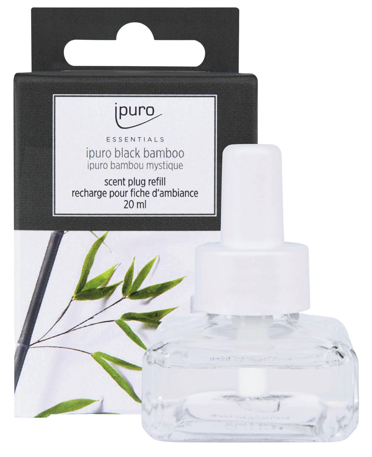 ipuro Raumduft-Nachfüller ESSENTIALS black bamboo herb 20 ml