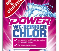 GUT&GÜNSTIG WC-Reiniger Chlor 0,75 l