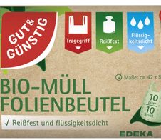GUT&GÜNSTIG Biomüllbeutel 10,0 l grün