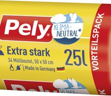 Pely Müllbeutel 25,0 l transparent