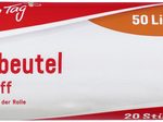 Jeden Tag Müllbeutel 50,0 l transparent
