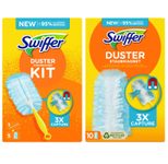 Swiffer Duster Kit 1 Staubmagnet Handgriff und 15 Staubfangtücher
