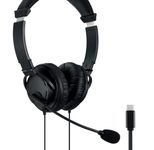 Kensington USB-Headset HiFi USB-C schwarz
