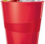 LEITZ Papierkorb 15,0 l rot