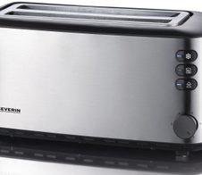 SEVERIN AT 2509 Toaster 1400 W silber/schwarz