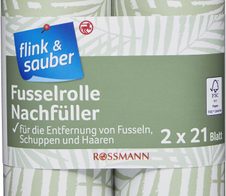 flink & sauber Ersatz-Fusselrollen