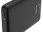 hama SLIM 5HD Powerbank 5.000 mAh schwarz