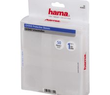 hama 1er CD-/DVD-Hüllen transparent, 50 St.