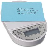 MAUL Briefwaage Oval weiß