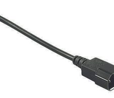 goobay Kaltgeräte-Verlängerungskabel 68602 1.5 m