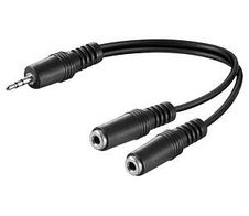 goobay Headset-Adapter Klinkenstecker