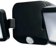LEDVANCE LED-Außenleuchte mit Dämmerungssensor und Bewegungsmelder schwarz