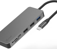 XLAYER Multiport-Adapter XLAYER USB Hub 7-in-1 7-in-1