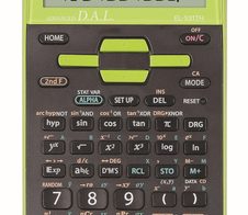 SHARP EL-531TH Schulrechner grün