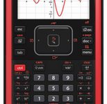 TEXAS INSTRUMENTS TI-Nspire CX II-T CAS Grafikrechner schwarz/rot