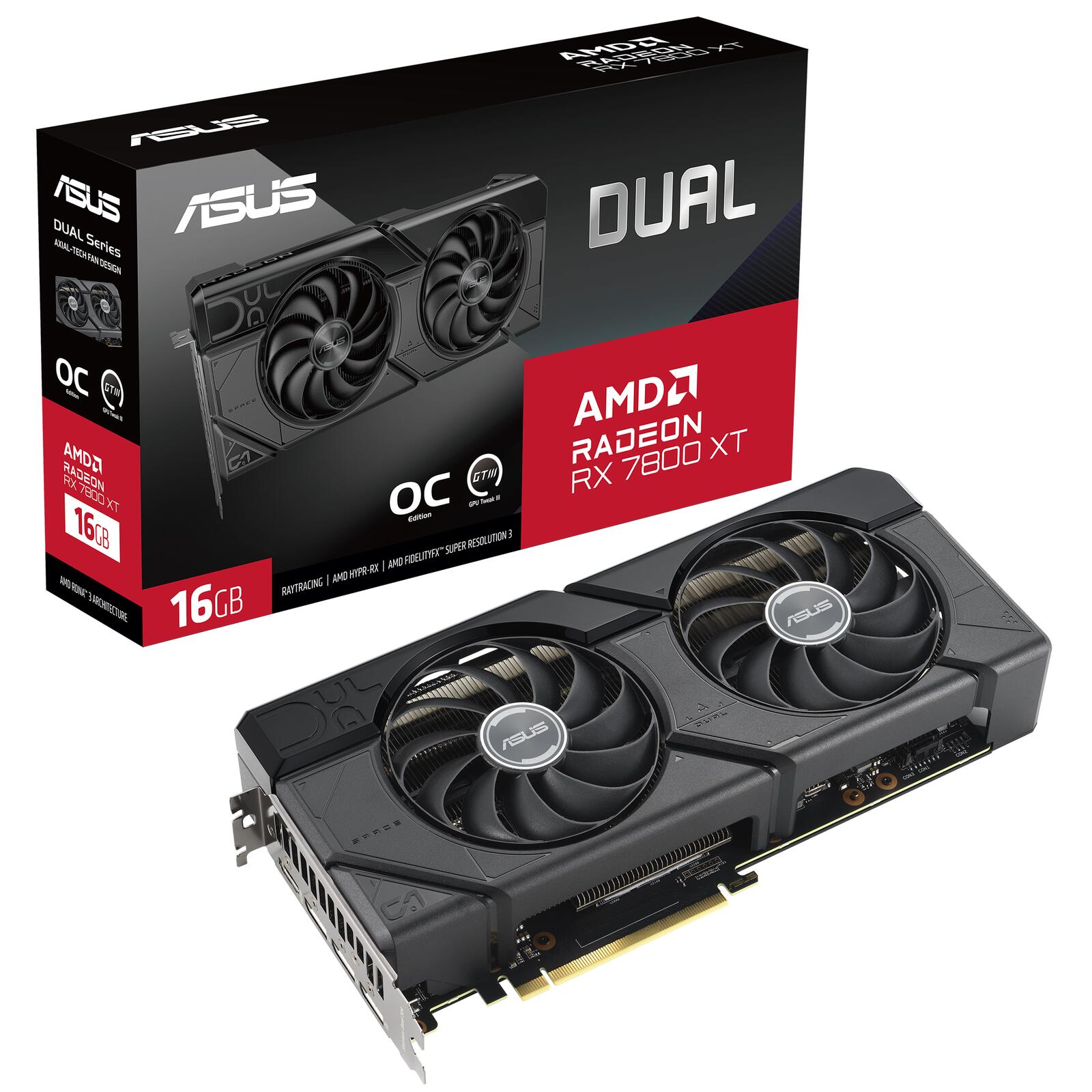 ASUS Dual Radeon RX 7800 XT OC Edition