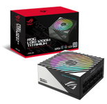 ASUS ROG Loki SFX-L 1200W Titanium vollmodulares Gaming Netzteil (120mm PWM ARGB Lüfter, Aura Sync ARGB Beleuchtung, ATX 3.0 Kompatibel, PCIe 5.0 Ready, inkl. 16-poligem Kabel, 80+ Titanium Zertifizierung,  Lambda Standard ++ Zertifizierung)