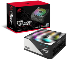 ASUS ROG Loki SFX-L 1200W Titanium vollmodulares Gaming Netzteil (120mm PWM ARGB Lüfter, Aura Sync ARGB Beleuchtung, ATX 3.0 Kompatibel, PCIe 5.0 Ready, inkl. 16-poligem Kabel, 80+ Titanium Zertifizierung,  Lambda Standard ++ Zertifizierung)