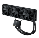 ASUS ProArt LC 420 All-in-One CPU-Wasserkühler (beleuchtete Systemstatusanzeige, 3x Noctua NF-A14 industrialPPC-2000 PWM 140mm Radiatorlüfter, 450 mm verstärkte, gesleevte Schläuche, schwarz)