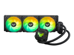 ASUS TUF Gaming LC II 360 ARGB All-in-One-Flüssig-CPU-Kühler (Aura Sync Beleuchtung, 3x TUF Gaming 120mm ARGB-Radiatorlüfter, schwarz)