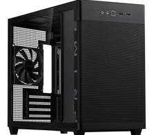 ASUS Prime AP201 Tempered Glass MicroATX Gehäuse schwarz