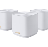 ASUS ZenWiFi XD4 Plus 3er Set AX1800 Whole-Home Mesh WiFi 6 System kombinierbarer Router (bis zu 445m² Abdeckung, AiMesh, AiProtection, Wandbefestigung, App Steuerung) weiß