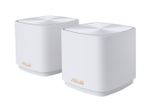 ASUS ZenWiFi XD5 AX3000 2er Set Weiß kombinierbarer Router (Whole-Home Mesh WiFi 6 System, Abdeckung von bis zu 325m², 160 MHz, 3000 Mbit/s, AiMesh, AiProtection)