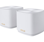 ASUS ZenWiFi XD5 AX3000 2er Set Weiß kombinierbarer Router (Whole-Home Mesh WiFi 6 System, Abdeckung von bis zu 325m², 160 MHz, 3000 Mbit/s, AiMesh, AiProtection)