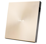 ASUS ZenDrive U8M (SDRW-08U8M-U) externes DVD-Laufwerk/Brenner (USB-C-Schnittstelle, kompatibel mit Windows und Mac OS, M-DISC-Unterstützung, umfangreiche Backup-Lösungen) gold