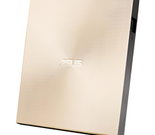 ASUS ZenDrive U8M (SDRW-08U8M-U) externes DVD-Laufwerk/Brenner (USB-C-Schnittstelle, kompatibel mit Windows und Mac OS, M-DISC-Unterstützung, umfangreiche Backup-Lösungen) gold