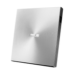 ASUS ZenDrive U8M externes DVD-Laufwerk/Brenner (USB-C®-Schnittstelle, kompatibel mit Windows und Mac OS, M-DISC-Unterstützung, umfangreiche Backup-Lösungen) silber