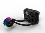 ASUS ROG Ryuo 120 All-in-One CPU-Wasserkühlung (1,77 Zoll OLED Display, Aura Sync RGB, ROG-120 mm-Lüfter)