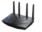 ASUS RT-AX5400 AiMesh Dual Band WiFi 6 kombinierbarer Router (Tethering als 4G und 5G Router-Ersatz, integriertes VPN, AiProtection Pro Netzwerksicherheit, Instant Guard, bis zu 5.400 Mbit/s)