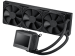 ASUS ROG Ryujin III 360 All-in-One Flüssig CPU-Kühler (3,5 Zoll LCD, Asetek-Pumpe der 8. Generation, 3x Noctua 2000 PWM 120mm-Radiatorlüfter, schwarz)
