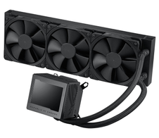 ASUS ROG Ryujin III 360 All-in-One Flüssig CPU-Kühler (3,5 Zoll LCD, Asetek-Pumpe der 8. Generation, 3x Noctua 2000 PWM 120mm-Radiatorlüfter, schwarz)