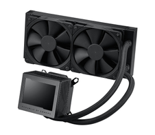 ASUS ROG Ryujin III 240 All-in-One Flüssig CPU-Kühler (3,5 Zoll LCD, Asetek-Pumpe der 8. Generation, 2x Noctua 2000 PWM 120mm-Radiatorlüfter, schwarz)