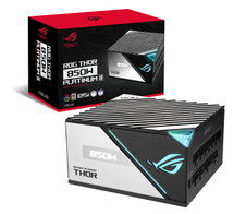 ASUS ROG Thor 850W Platinum II Netzteil (Aura Sync RGB Belechtung, OLED Display,135-mm-Axial-Tech-Lüfter mit PWM-Steuerung, 0dB-Kühlung, PCIe 5.0 Ready)