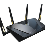 ASUS RT-AX88U Pro AX6000 Dual Band WLAN kombinierbarer Router (Tethering als 4G und 5G Router-Ersatz, WiFi 6, Dual 2.5G Port, 2.0 GHz Quad-Core CPU, AiProtection Pro, WPA3, AiMesh, Kindersicherung)