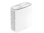 ASUS ZenWiFi XD6S AX5400 1er Set Weiß kombinierbarer Router (AX5400 Whole-Home Dual-Band Mesh WiFi 6 System, Abdeckung von bis zu 500qm / 4+ Räumen, einfache Einrichtung per App, AiProtection Pro)