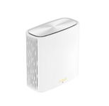 ASUS ZenWiFi XD6S AX5400 1er Set Weiß kombinierbarer Router (AX5400 Whole-Home Dual-Band Mesh WiFi 6 System, Abdeckung von bis zu 500qm / 4+ Räumen, einfache Einrichtung per App, AiProtection Pro)