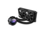 ASUS ROG STRIX LC II 240 All-in-One Flüssig-CPU-Wasserkühlung (Aura Sync, zwei adressierbare ROG 120mm RGB-Lüfter)