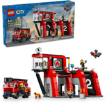 LEGO® City 60414 Feuerwehrstation mit Drehleiterfahrzeug