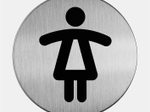DURABLE Piktogramm WC Damen 8.3 cm